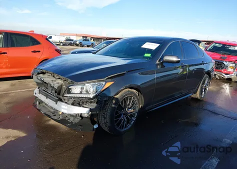 2019 Genesis G80 3.8 z USA, uszkodzony, nr VIN KMHGN4JEXKU291115